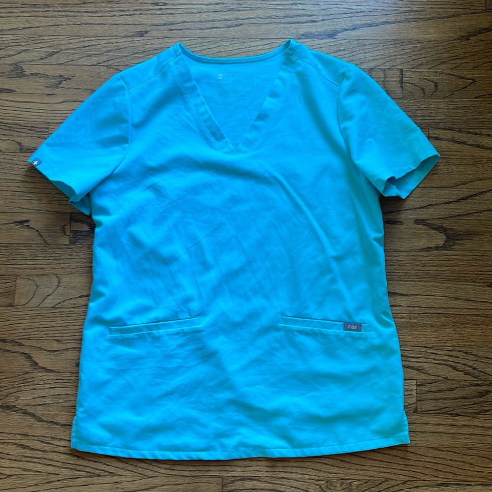 Figs Casma Scrub Top. Small